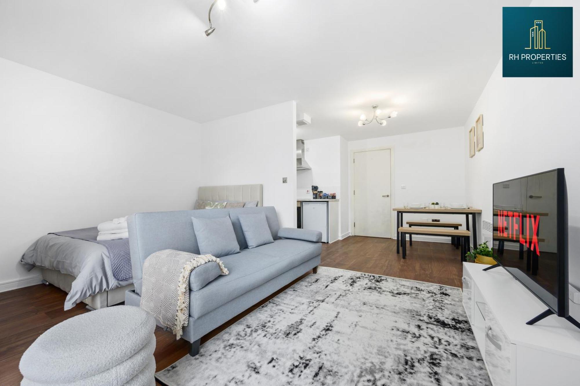 Modern Studio Near City Centre Manchester Esterno foto